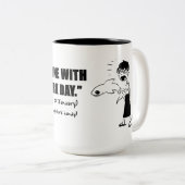 Beat Iemand met een Baby Shark Mok (Voorkant rechts)