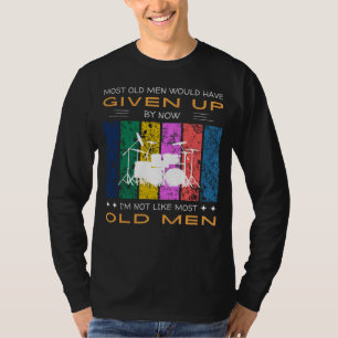Beat in Style: Drum Set Design voor muziekliefhebb T-shirt