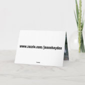 BEAT IT HERMAN EASTER-grapkaart Feestdagen Kaart (Achterkant)