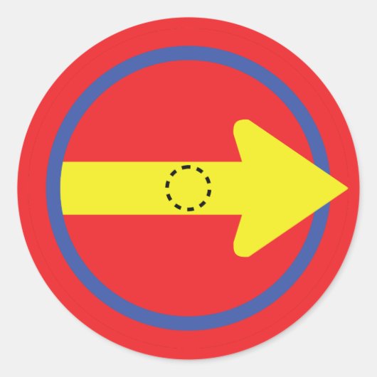 Beat Juggling Ronde Sticker (Voorkant)