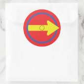 Beat Juggling Ronde Sticker (Tas)