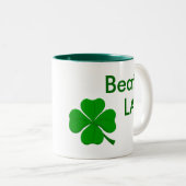Beat, LA, Go, Celtics Tweekleurige Koffiemok (Voorkant rechts)