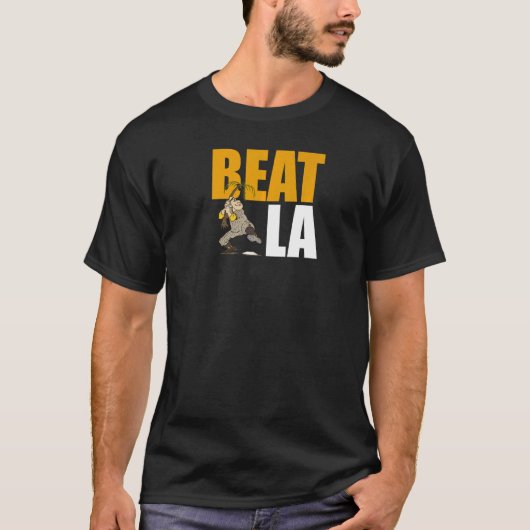 Beat LA San Diego Baseball T-shirt (Voorkant)