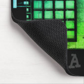 Beat Machine-producent heeft vleermuizen mousepad Muismat (Hoek)