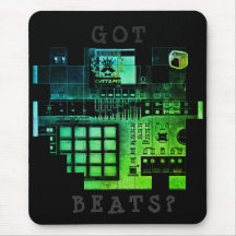 Beat Machine-producent heeft vleermuizen mousepad