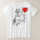 Beat Maker Aan Boord T-Shirt (Design achterkant)