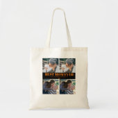 Beat mam Ever Custom 4 photocollage Tote Bag (Voorkant)
