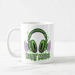 BEAT MODE Kracht, Muziek & Motivatie Graf Koffiemok