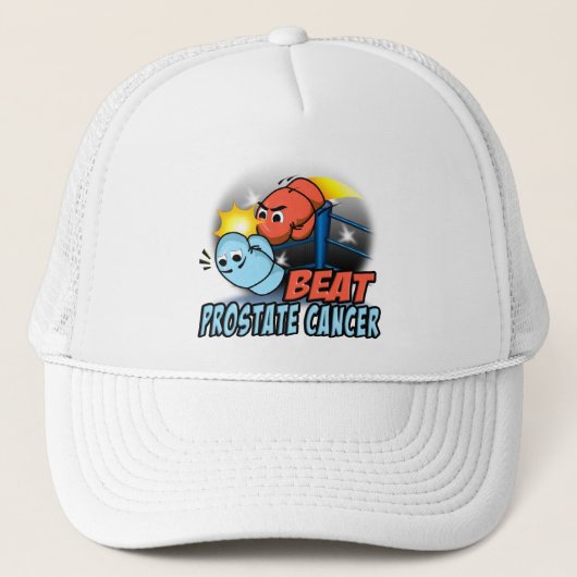 Beat Prostate Cancer Trucker Pet (Voorkant)