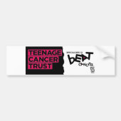 Beat Teenage Cancer Bumpersticker (Voorkant)