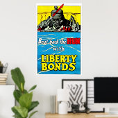 Beat the Huns - Afdrukken Poster (Thuiskantoor)