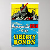 Beat the Huns - Afdrukken Poster (Voorkant)