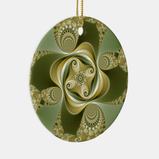 Beat This - Fractal Keramisch Ornament (Rechts)