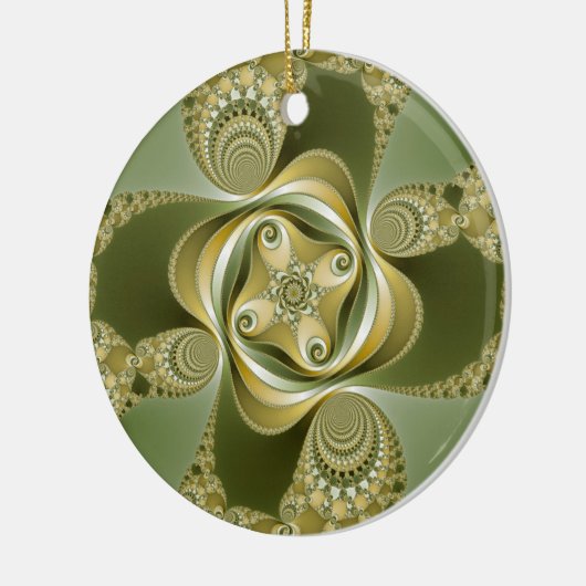 Beat This - Fractal Keramisch Ornament (Links)