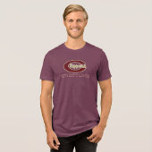 "Beat Yourself" Tri-Blend Shirt (Voorkant volledig)