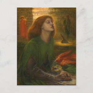 Beata Beatrix - Dante Gabriel Rossetti Briefkaart