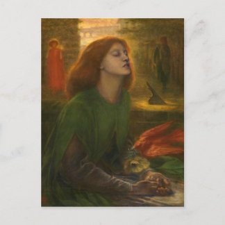 Beata Beatrix - Dante Gabriel Rossetti Briefkaart