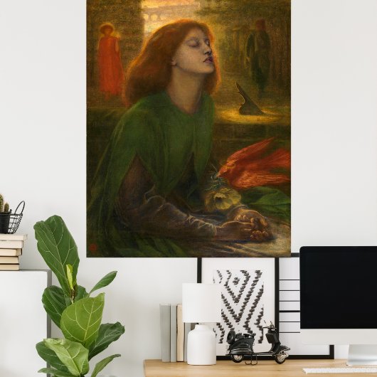 Beata Beatrix - Dante Gabriel Rossetti Poster (Thuiskantoor)