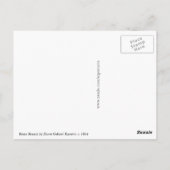 Beata Beatrix van Dante Gabriel Rossetti Briefkaart (Achterkant)