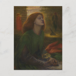 Beata Beatrix van Dante Gabriel Rossetti Briefkaart