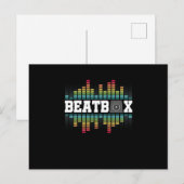 Beatbox Hiphop Sound Beatboxer Rap Music DJ Gift Briefkaart (Voorkant / Achterkant)
