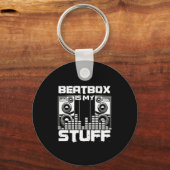 Beatbox is mijn Rap Hiphop Beatboxer DJ Gift Sleutelhanger (Voorkant)
