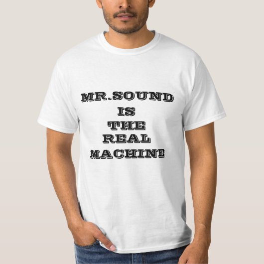 Beatbox Mr.Sound T-shirt (Voorkant)