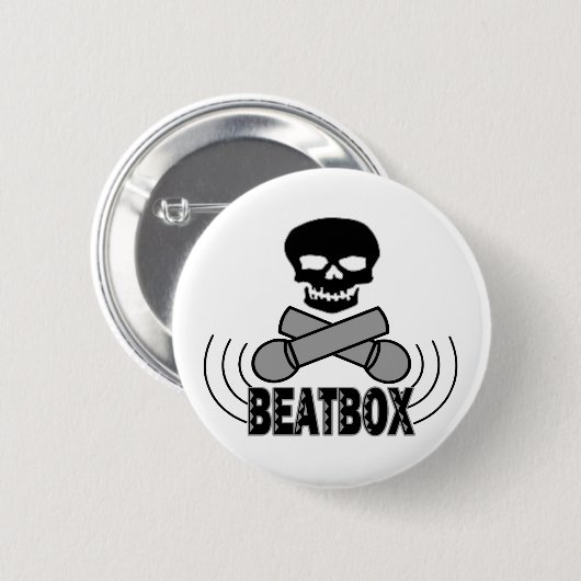 Beatbox Ronde Button 5,7 Cm (Voorkant /achterkant)