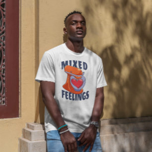 Beater Mixed Feelings Quote T-shirt