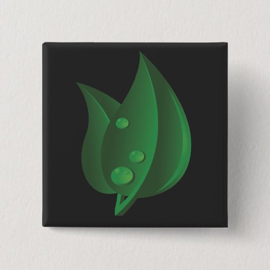 Beatfarm-Button Vierkante Button 5,1 Cm (Voorkant)