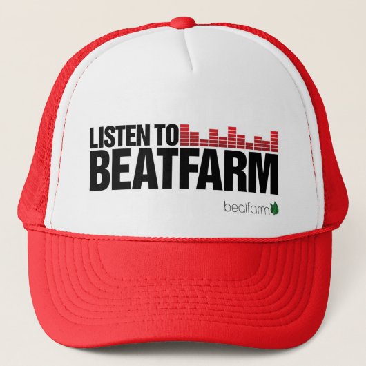 Beatfarm Luister Red Trucker Pet (Voorkant)