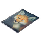 Beatiful Fox Art spiraal gebonden Notitieboek (Linkerzijde)