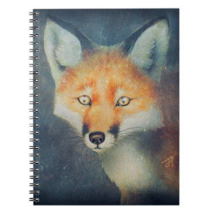 Beatiful Fox Art spiraal gebonden Notitieboek