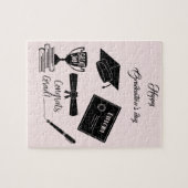 Beatiful Happy Afstuderen dag Legpuzzel (Horizontaal)