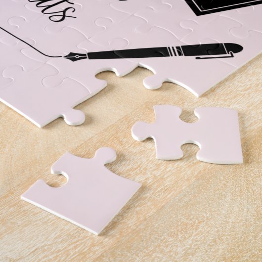 Beatiful Happy Afstuderen dag Legpuzzel (Zijkant)