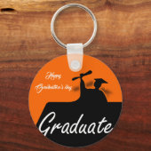 Beatiful Happy Afstuderen dag Sleutelhanger (Voorkant)