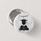 Beatiful Happy Afstuderen day Ronde Button 3,2 Cm (Voorkant /achterkant)