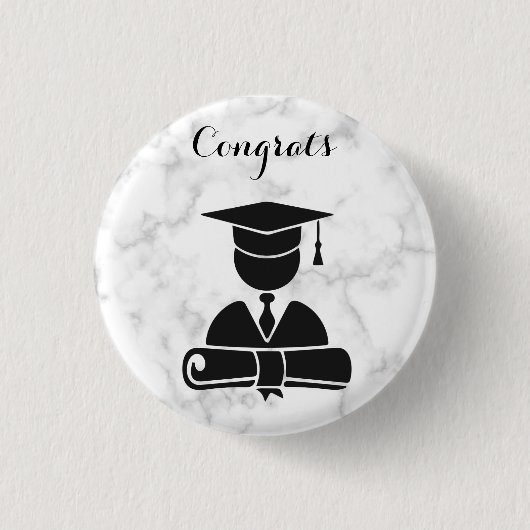 Beatiful Happy Afstuderen day Ronde Button 3,2 Cm (Voorkant)