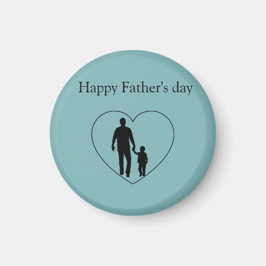 Beatiful Happy Vaderdag Magneet (Voorkant)