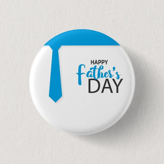Beatiful Happy Vaderdag Ronde Button 3,2 Cm (Voorkant)