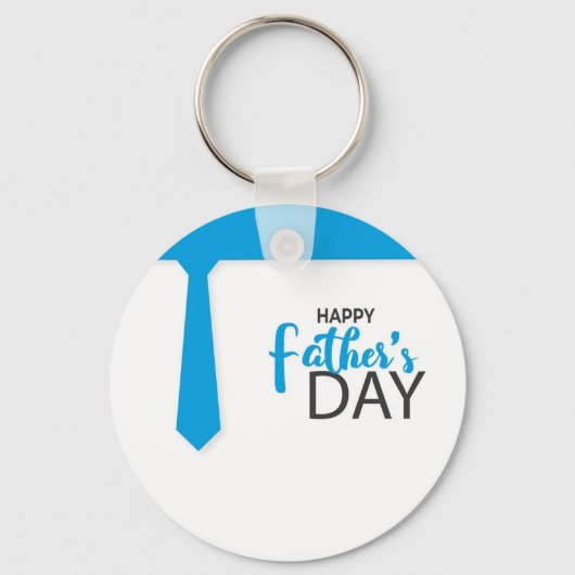 Beatiful Happy Vaderdag Sleutelhanger (Voorkant)