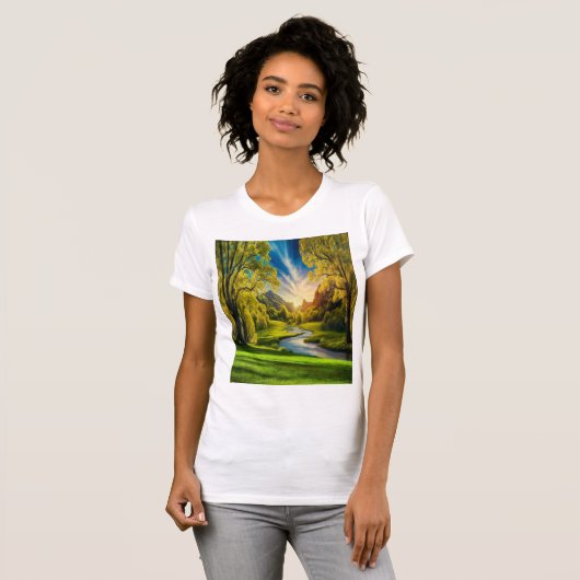 Beatiful nature amezing t-shirt (Voorkant volledig)