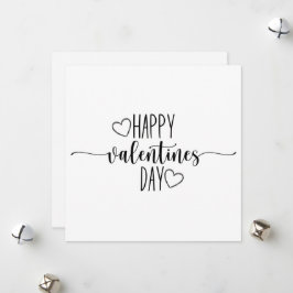 Beatifull minimalist editable valentine card feestdagenkaart