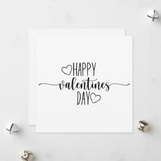 Beatifull minimalist editable valentine card feestdagenkaart