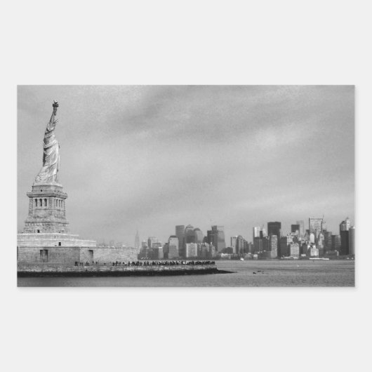 Beatig NYC Rechthoekige Sticker (Voorkant)