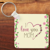 Beatige Moederdag Sleutelhanger (Voorkant)