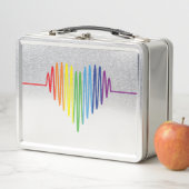 Beating Heart Graph, Trots Kleuren, Liefde (In situ)