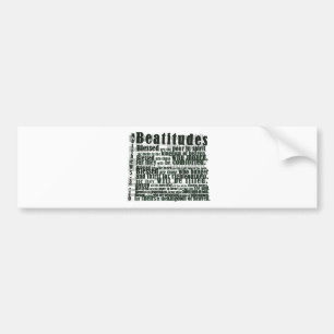 BEATITUDEN BUMPERSTICKER
