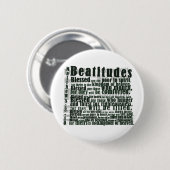 BEATITUDEN RONDE BUTTON 5,7 CM (Voorkant /achterkant)