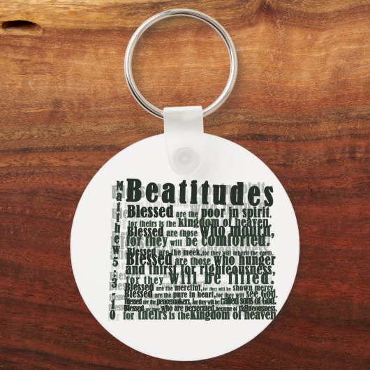 BEATITUDEN SLEUTELHANGER (Voorkant)